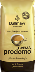 Кава в зернах Dallmayr Crema Prodomo 1 кг Далмаєр 100% Арабіка