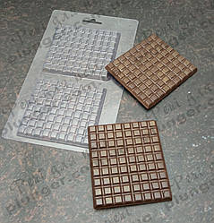 Форма пластикова для шоколаду Шоколадний лист