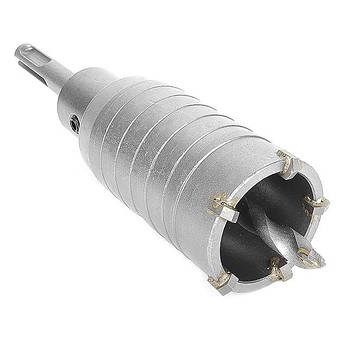 Комплект: Свердло корончастот для бетону 40 мм + Перехідник SDS Plus 100 мм INTERTOOL SD-7040, фото 1