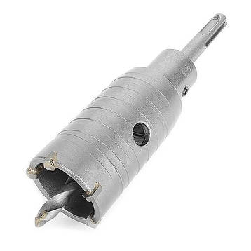 Комплект: Свердло корончастот для бетону 40 мм + Перехідник SDS Plus 100 мм INTERTOOL SD-7040, фото 3