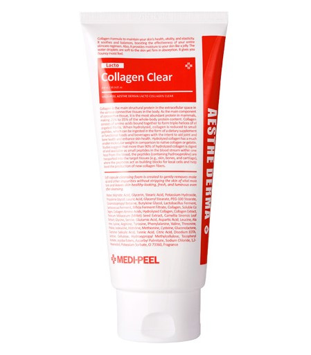 Очищаюча пінка Medi-Peel Aesthe Derma Lacto Collagen Clear 300 мл