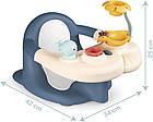 Стільчик для купання Smoby Little 2 в 1 з ігровою панеллю 140404, фото 3