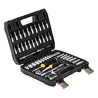 Набір насадок торцевих і біти 1/4" 53 шт CrV SIGMA (6003521)