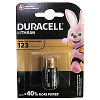 Батарейка CR 123A Duracell 3V Lithium по 1шт.