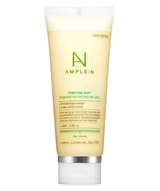 Пілінг гель Ample N Purifying Shot Pumpkin Enzyme Peeling Gel 100 мл