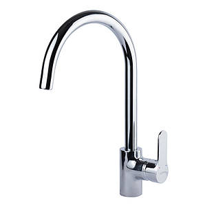 Змішувач RIVA Ø35 для кухні J-злив на гайці CORSO (DE-4B139C) (9629100)