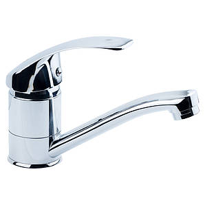 Змішувач s40 Ø40 для кухні гусак прямий 150 мм на шпильці TAU SL-2B143C (9840120)