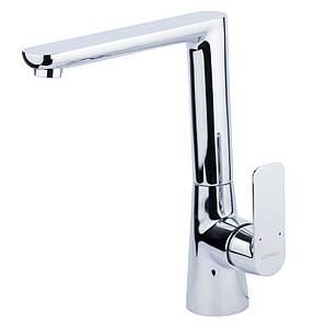 Змішувач BRACCIANO Ø35 для кухні Г-злив на гайці CORSO (CF-4B236C) (9617100)