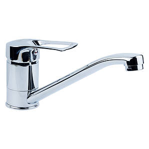 Змішувач s43 Ø40 для кухні гусак прямий 250 мм на гайці TAU SM-1B244C (9843110)