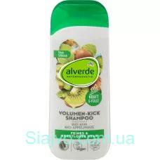 Шампунь об'єм органічний ківі, м'ята органічна яблучна alverde, 200 мл (Німеччина) alverde NATURKOSMETIK Shampoo Volumen Kick Bio-