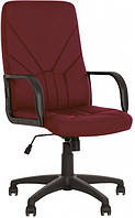 Компьютерное офисное кресло для руководителя Менеджер MANAGER KD Tilt PL64 Eco-28 бордовый Новый Стиль IM