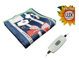 Електропростирадло односпальне (75 см х 155 см) LUX Бант