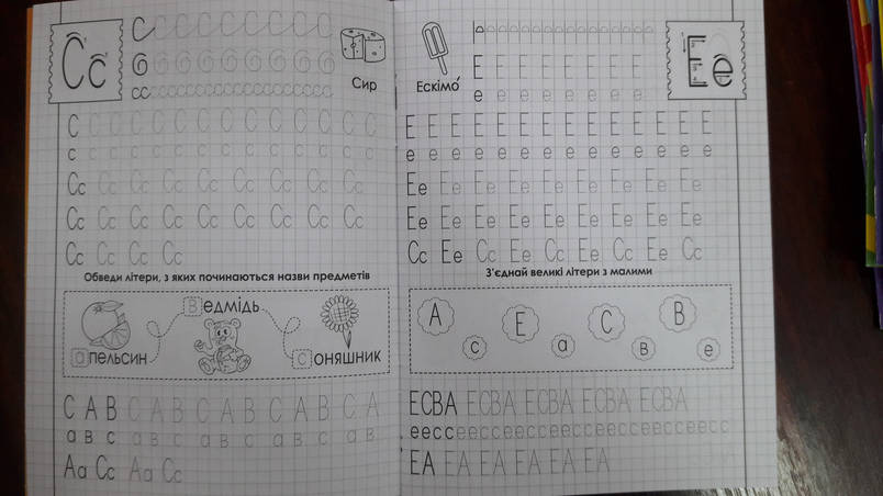 БАО Прописи. Українська мова. Друкований шрифт, фото 4
