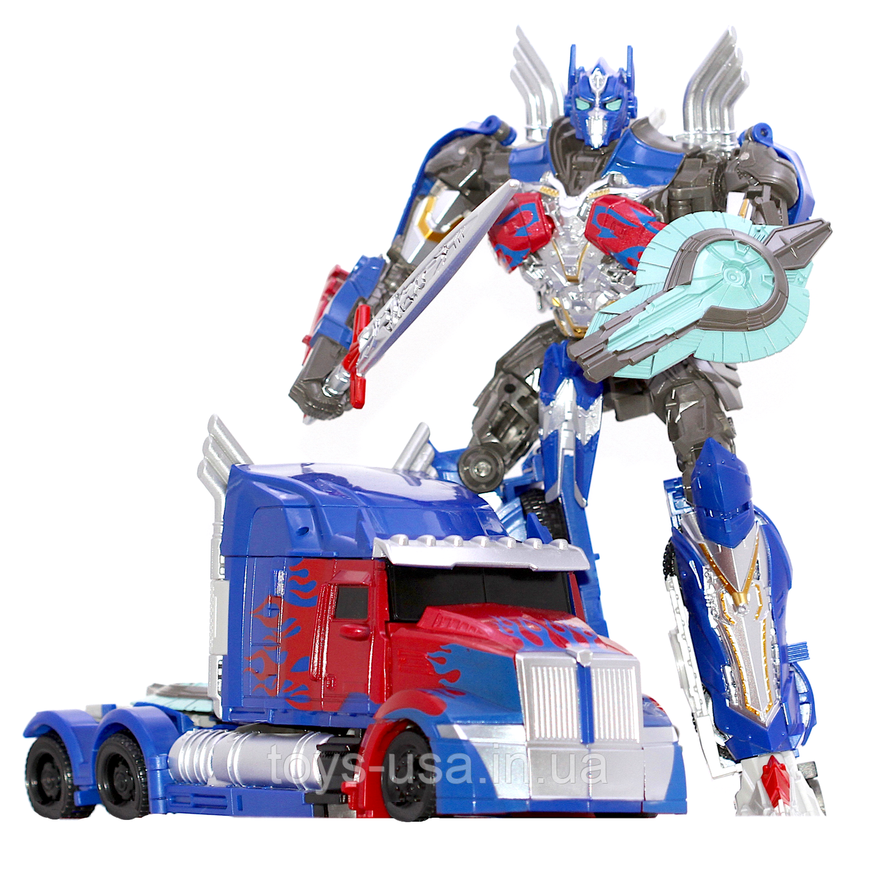 Іграшка Оптимус Прайм 23СМ Трансформери 5 "Останній Лицар" — Optimus Prime, TF5, Deformation