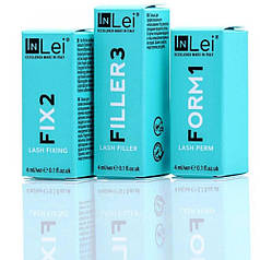 Набір складів In Lei No1,2,3 в баночці по 4 ml для ламінування вій