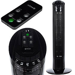 Тепловентилятор колонний Maltec WK180WT з таймером і пультом (чорного кольору)