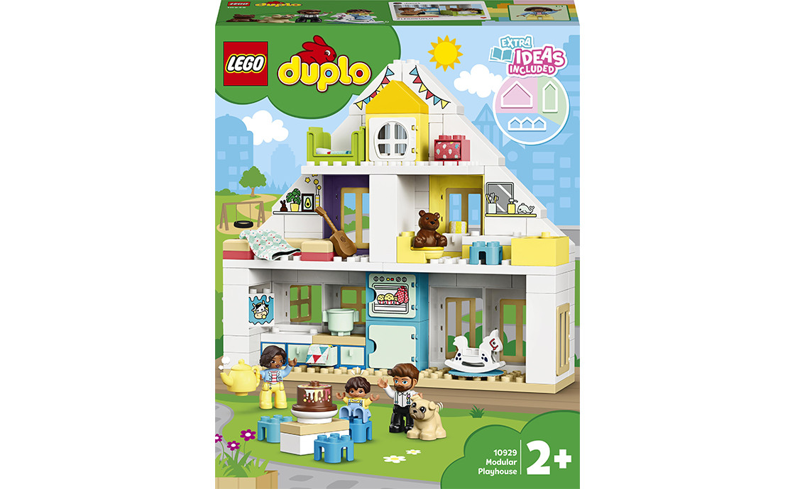 LEGO DUPLO Town Модульний іграшковий будинок 129 деталей (10929)