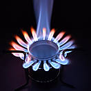 Пальник туристичний спиртовий для сухого та рідкого спирту, спиртова плита спиртівка з підстанкою тринога, фото 8