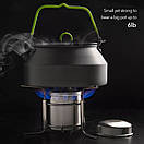 Пальник туристичний спиртовий для сухого та рідкого спирту, спиртова плита спиртівка з підстанкою тринога, фото 7