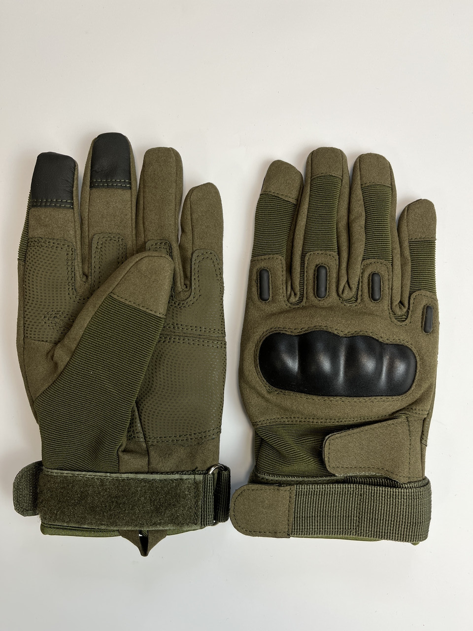 Тактичні рукавиці з пальцями Gloves FF 2 в кольорі олива