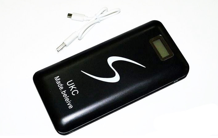Портативний зарядний Power Bank 30000 mah LCD