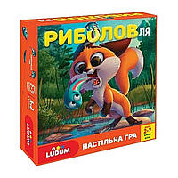 Детская настольная игра "Рыбалка" Ludum LD1049-54 украинский язык, Land of Toys