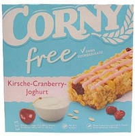 Злаковые батончики Corny free Kirsch-Cranberry-Joghurt 120 г