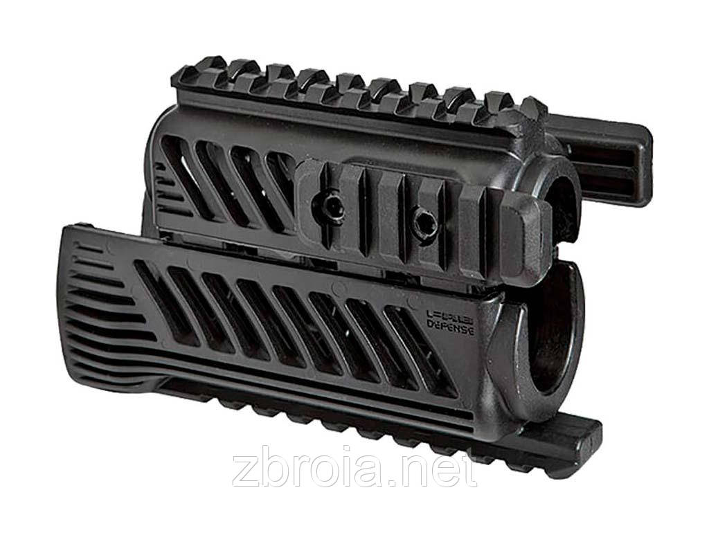 Ланцюг FAB Defense KPR для АКС-74У з 4 планками Picatinny (полімер) чорний