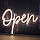 Неонова вивіска "Open", фото 4