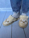 Домашні жіночі капці, зимові жіночі капці, хутряні жіночі капці, фото 3