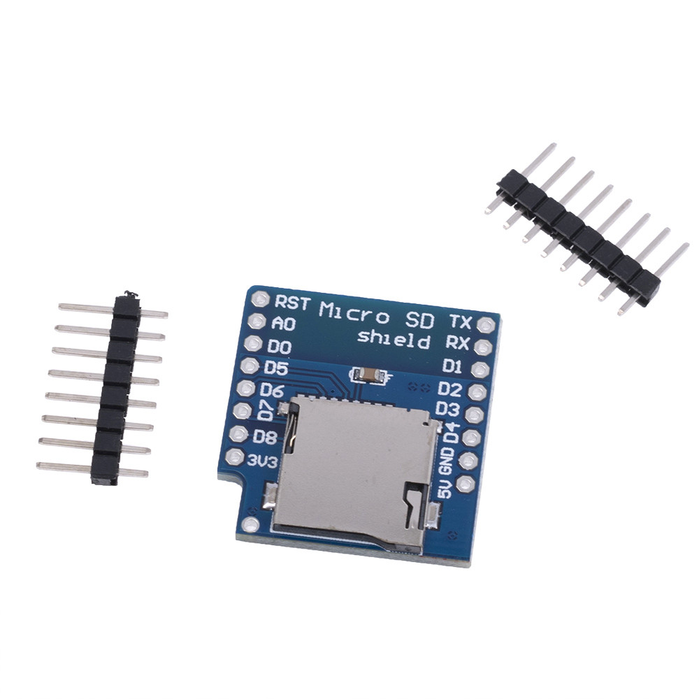 Шилд WeMos для ESP8266 D1 Mini TF card - фото 1 - id-p1695220194