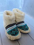 Чуні з овчини, чуні з овечої вовни, фото 4