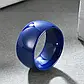 Широке кільце з кераміки синє, р. 16.5, 17.5, 18, 19, фото 2