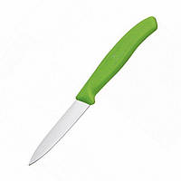 Нож кухонный Victorinox SwissClassic Paring 8 см Зеленый (Vx67606.L114)