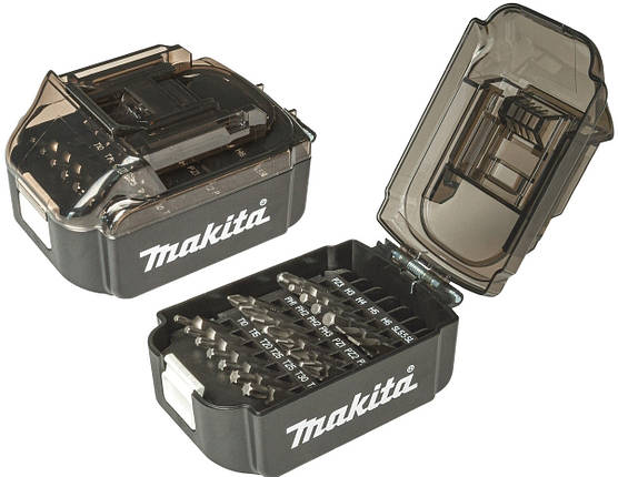 Makita Набір біт 50 мм у футлярі форми батареї LXT 21 предмет, фото 2