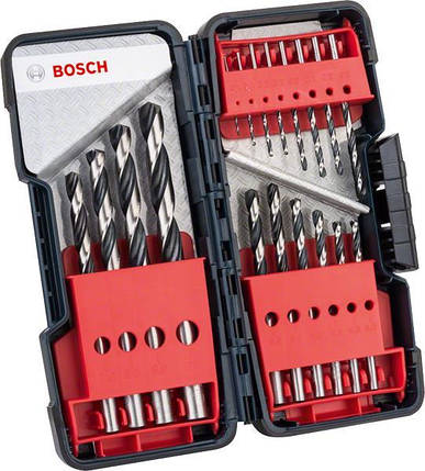 Bosch Набір свердел HSS PointTeQ ToughBox 18 шт., фото 2