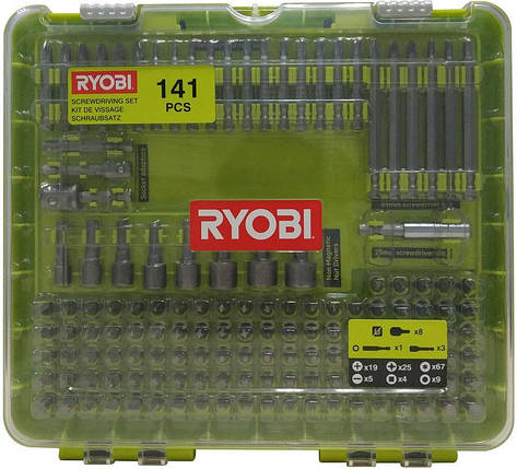 Ryobi RAKD141 141PCS DRIVING KIT XXX, фото 2