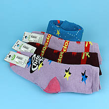 4134-20/22 Дитячі шкарпетки махра для дівчинки Тм Еко розмір 20-22