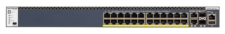 NETGEAR M4300-28G-POE+ MANAGED SWCH APS550W - фото 1 - id-p1695269856