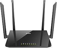 Двухдиапазонный гигабитный маршрутизатор D-Link Router DIR-843 AC1200 3xGE LAN, 1xGE WAN, 4x5dBi