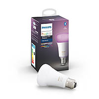 Умная лампа Philips Hue Single Bulb E27, 9W, 2000K-6500K, Color, Bluetooth, DIM