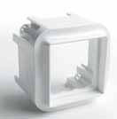 Legrand Adapter 1xRJ 45, 2xRJ45 Keystone Forix (Quteo), white