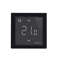 DEVI Thermostat DEVIreg Smart (+ 5 + 45C), Wi-Fi, 85 x 85mm, max. 16A, black