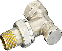 Danfoss Valve RLV-S lock, in. 1/2"- out 1/2", angled, nickel