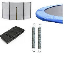 Комплектуючі та запчастини до батутів