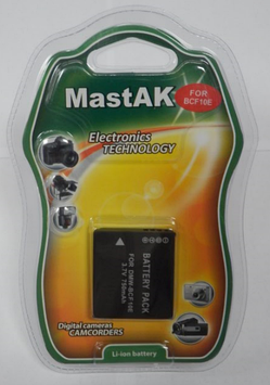 Акумулятор до фотокамери Panasonic тм"MastAK" DMW-BCF10E (CGA-S/106C) 3,6 V 940mAh