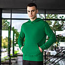 Спортивна кофта-худі Pobedov 97 зеленого кольору, фото 3