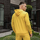 Худі Pobedov 97 з кишенею-кенгуру. Колір: жовтий, фото 2