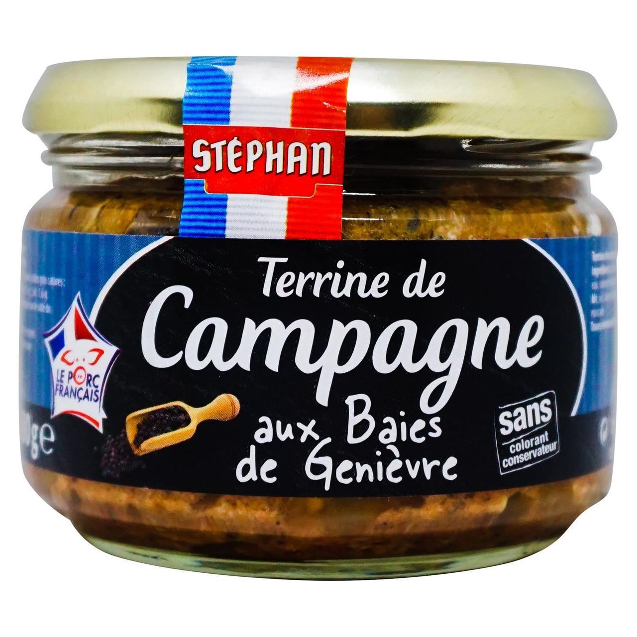 М'ясний паштет Stephan Terrine de Campagne 180 г