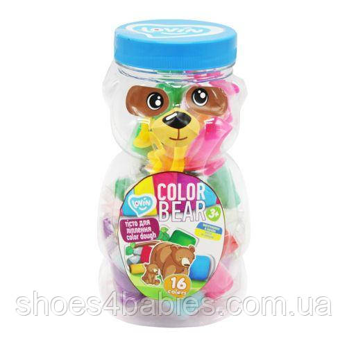 Набір для ліплення "Color Bear" з тістом ТМ Lovin